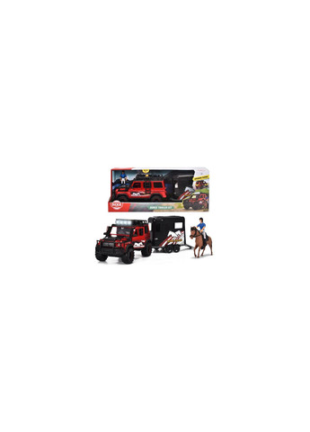 Игровой набор Перевозка лошадей с внедорожником 42 см и фигурками (3837018) Dickie toys перевезення коней з позашляховиком 42 см та фігурк (275077731)