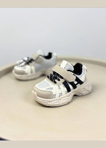 Сірі всесезонні дитячі кросівки сірі 1482 No Brand