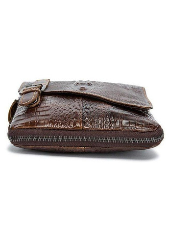 Сумка чоловіча через плече шкіряна -месенджер тиснення під екзотику 20038 Vintage (302008893)