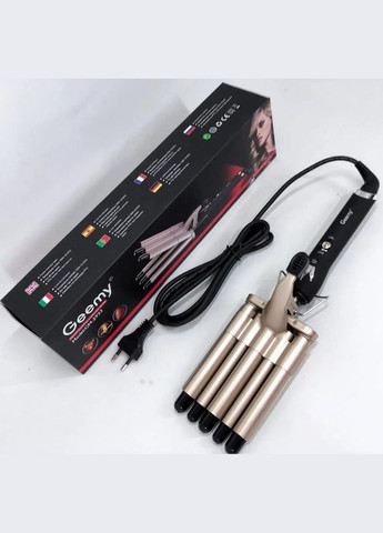 Плойка для завивки волос 5 волн керамическое покрытие 45 Вт (2390000039) Gemei GM-2933 (344465680)