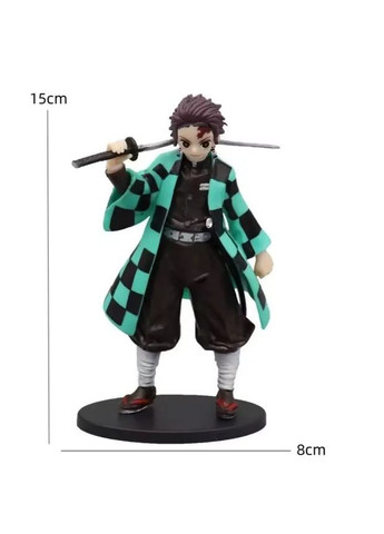 Фигурка Тандзиро Камадо Demon Slayer 15 см, коллекционная аниме статуэтка Клинок, рассекающий демонов с подставкой No Brand (362682299)
