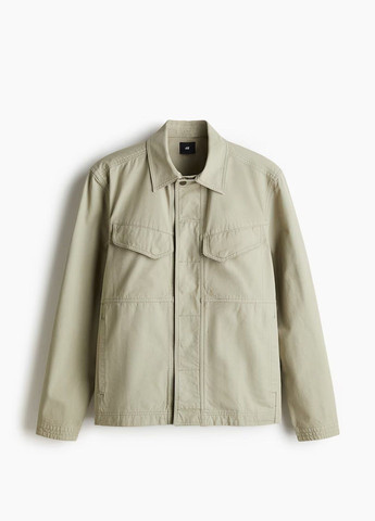 Сіро-зелена демісезонна куртка H&M