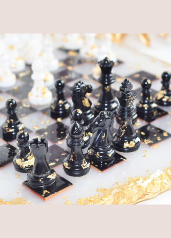 Настольная игра "Шахматы из эпоксидной смолы" SP2372, 30 х 30 см Spokiy (322948851)