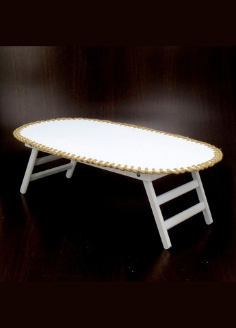 Столик-поднос для завтрака из дерева Вайоминг 04 зефир (СТП-041820) No Brand (327848835)