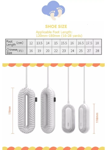 Сушилка электрическая для детской обуви Sothing Circle Shoe Dryer DSHJ-S-2008, розовая Xiaomi (381110707)