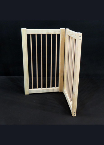 Парканчик обмежувач з дерева Лео 75х45 бланже (ЗБО-75450601) No Brand (328605996)