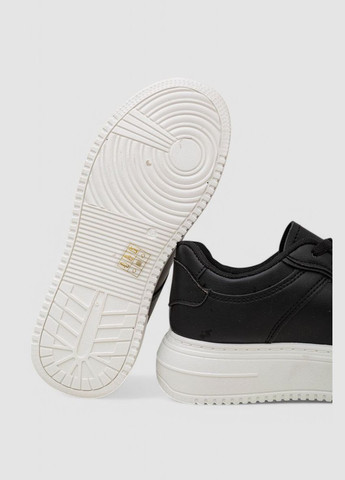 Чорно-білі кеди жіночі, колір чорний, Stilli