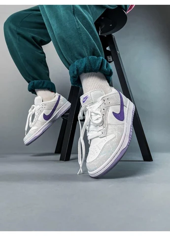 Фиолетовые демисезонные кроссовки мужские nike dunk dunk low purple pulse найк данк фиолетовые No Brand