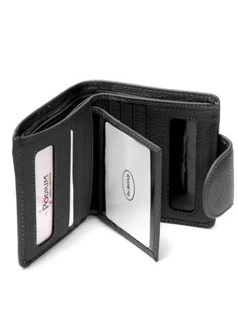 Гаманець Жіночий шкіра WS-415-1 black Fashion (394721829)