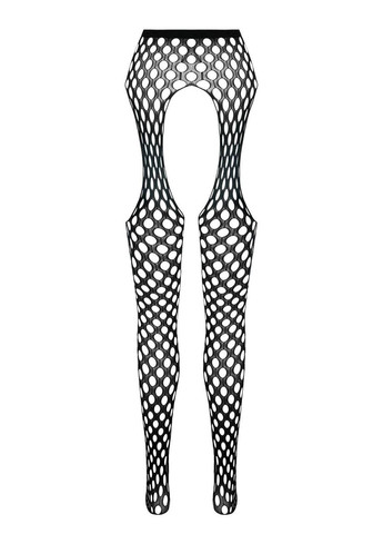Еротичні колготки-бодистокінг ECO S003 white Passion (303878731)