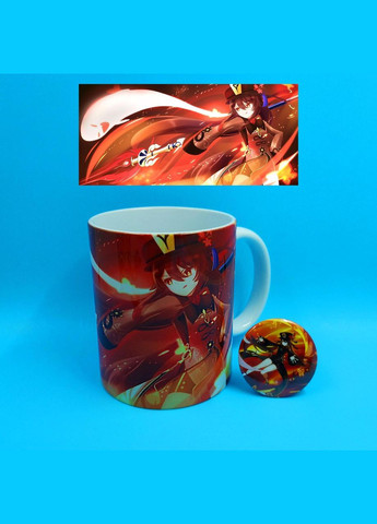 Коллекционный Мини-Бокс Ху Тао с чашкой из Геншин Импакт No Brand (348358117)