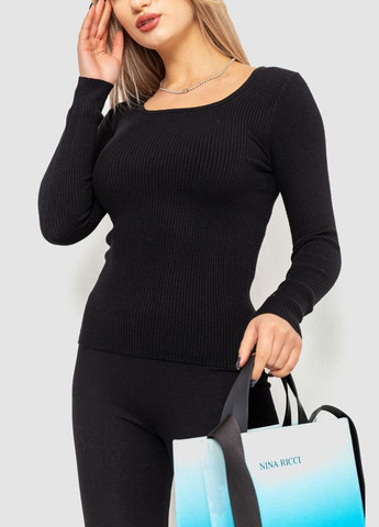 Кофта жіноча в рубчик, колір кремовий, Ager (305316006)