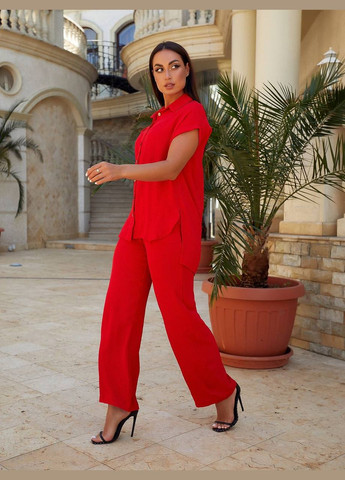 Стильный костюм с поясом No Brand (325403443)