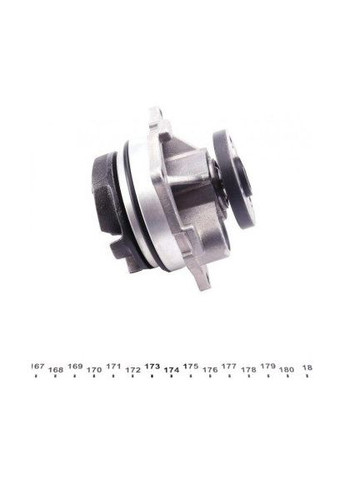 Помпа воды PA741 Graf (360497054)