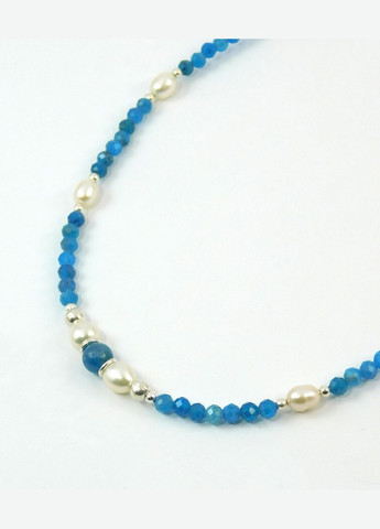 Ожерелье "Осака" Апатит, Жемчуг Fursa fashion (322773962)