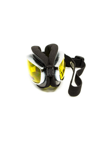 Очки защитные с уплотнителем Retro Joe (yellow) желтые Global Vision (319705440)