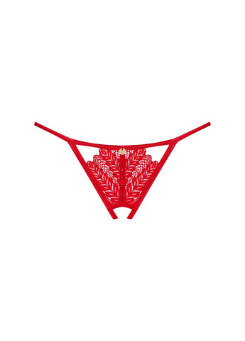 Трусики с доступом Ingridia crotchless thong XL/2XL, красные - CherryLove Obsessive (340274709)