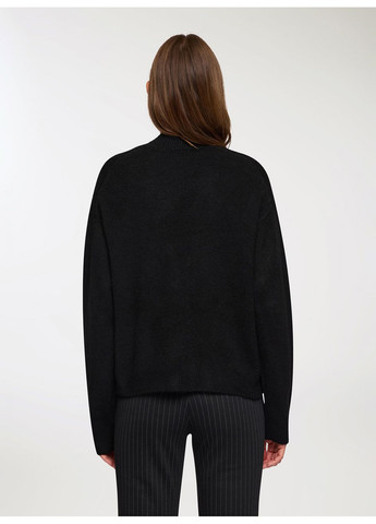 Черный зимний кардиган Terranova