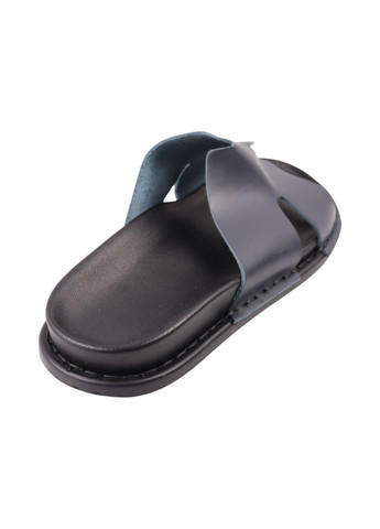 Шльопанці чоловічі сині натуральна шкіра Ridge 501-24LSHC (296568733)