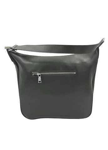 Сумка женская кожаная серая 7732_gray No Brand (368862635)