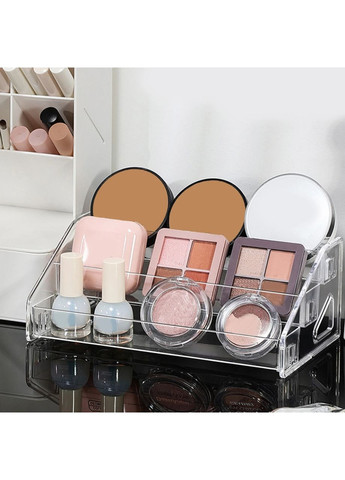 Товарна підставка-стенд на 3 полиці для косметики, лаків, макарун, батончиків 313х120х84мм (код: TPS-3p1 ) Beauty Nail (355252558)