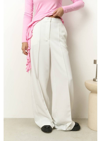 Жіночі класичні брюки з високою посадкою MonCher (363263637)