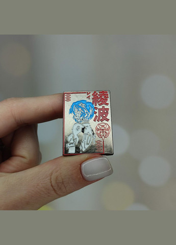 Металлический значок, пин "Рей Аянами. Евангелион" SureGeek (315016382)