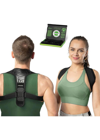 Випрямляч для корекції постави - Fitnesix® Подвійне регулювання - підтримка спини для чоловіків і жінок No Brand (300657615)