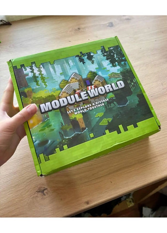 Магнітний конструктор Minecraft 300 шт по грі Майнкрафт Підземелля та лава Mk001019.2 No Brand (372448124)