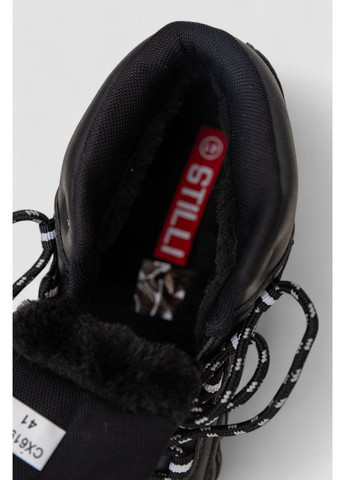 Черно-белые всесезонные кроссовки мужские зимние на меху,, 248rcx619 Ager