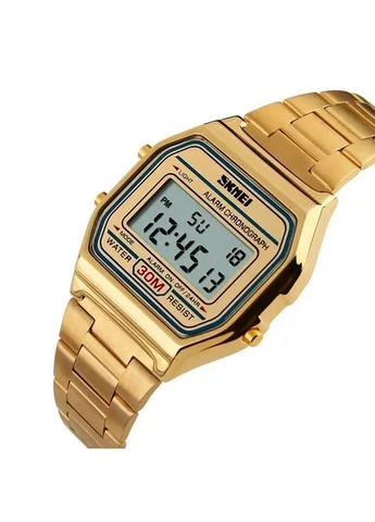 1123 popular золотые мужские часы Skmei 1123 Gold (389099654)