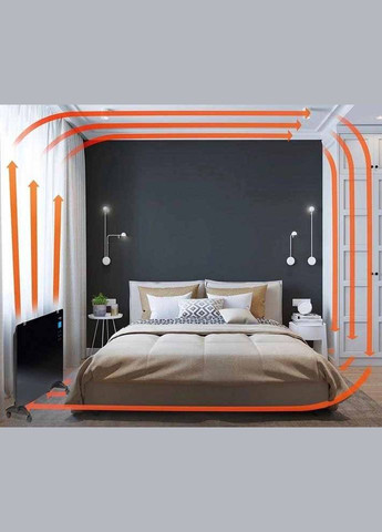 Конвектор програмований з пультом скляний 2кВт TCH 2011 E (123628) Trotec (300253012)