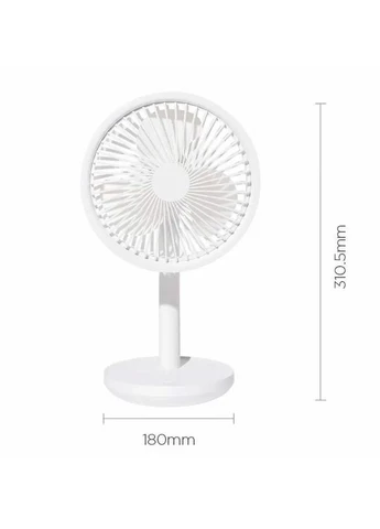 Портативний вентилятор Stand Fan F5 White [86405] Solove (399973109)
