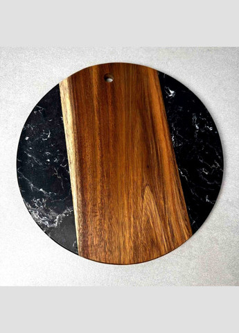 Кухонная Круглая доска 25 см для нарезки и сервировки Kamille (303209600)