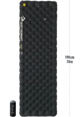 Килимок надувний Ether Light XR Pro Insulated ASC Mat Large Rectangular Pirate Black Sea To Summit (341540378)