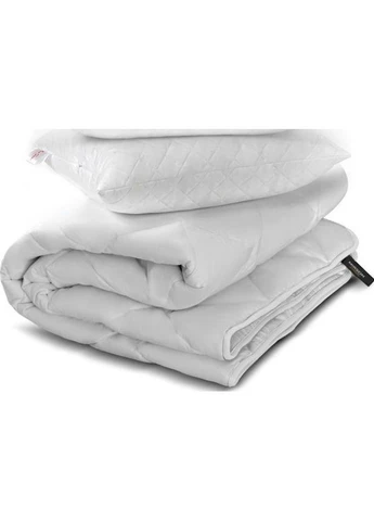 Одеяло Набор Eco-Soft Всесезонный 1696 Eco Light White Одеяло + под (2200002655446) Mirson (390923883)