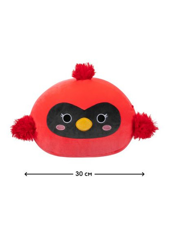 М'яка іграшка Червоний кардинал (SQCR04194) Squishmallows Червоний кардинал 30 см (368561958)