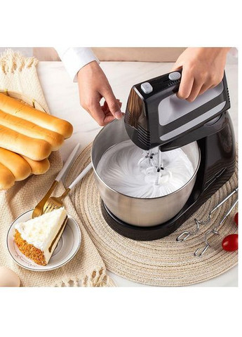 Стационарный миксер с 5 режимами кухонный комбайн тестомес с чашей 3.5 л из нержавеющей стали (EM437) Sokany (372478394)