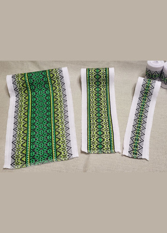 Этно-лента с вышивкой "Тиффани зеленый"_9,5см Hand Made (338624955)