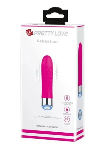 Вібромасажер серії «Sebastian» 12 режимів вібрації Pretty Love (383084484)
