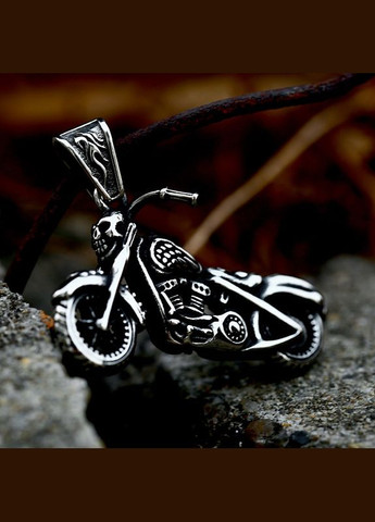 Кулон чоловічий із ланцюжком підвіска амулет Байк Мотоцикл байкер STORE 194 (329202044)