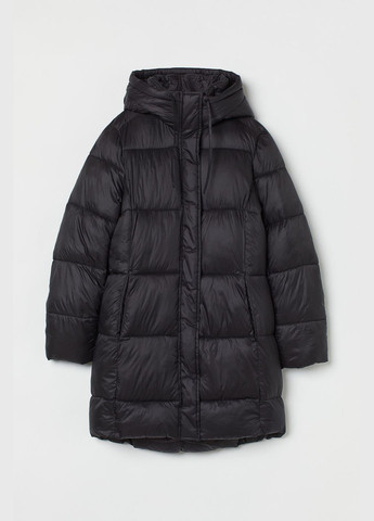 Чорна куртка зима,чорний, H&M