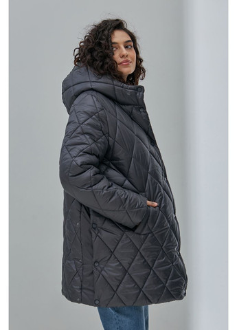 Графитовая зимнее пальто для беременных No Brand