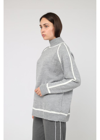 Сірий демісезонний светр жіночий колір сірий цб-00285746 Yuki