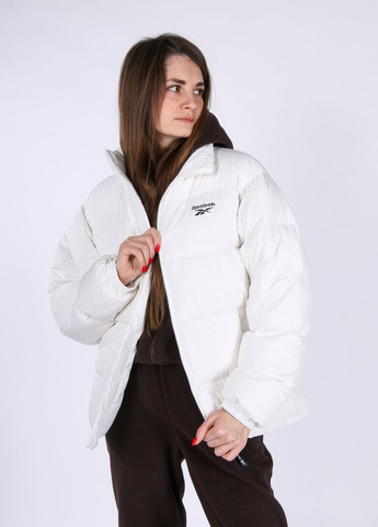 Білий демісезонний Пуховик Reebok