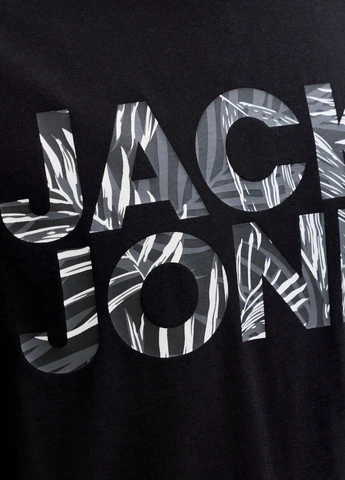 Черная футболка Jack & Jones
