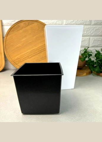 Високий конусний горщик квітковий 46.5 см Білий Фінезія Ламела Lamela (322062653)