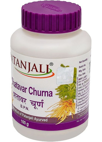 Харчова добавка "Для поліпшення імунітету", порошок Shatavar Churna 100g (1448829-35087826) Patanjali (368650719)