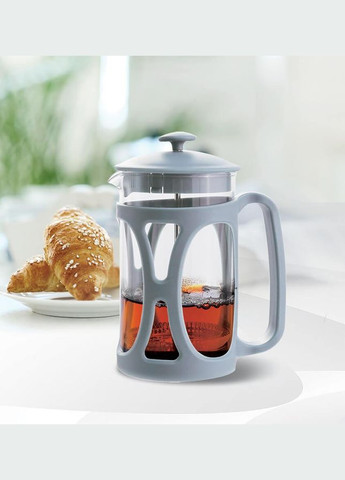 Френч-пресс для чая и кофе 350 мл (MR-1663-350) Голубой Maestro (334004348)