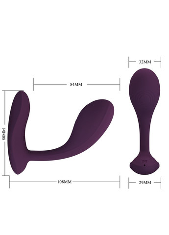 Стимулятор G-точки — Pretty Love Baird G-Spot Stimulator Purple LyBaile (322536056)
